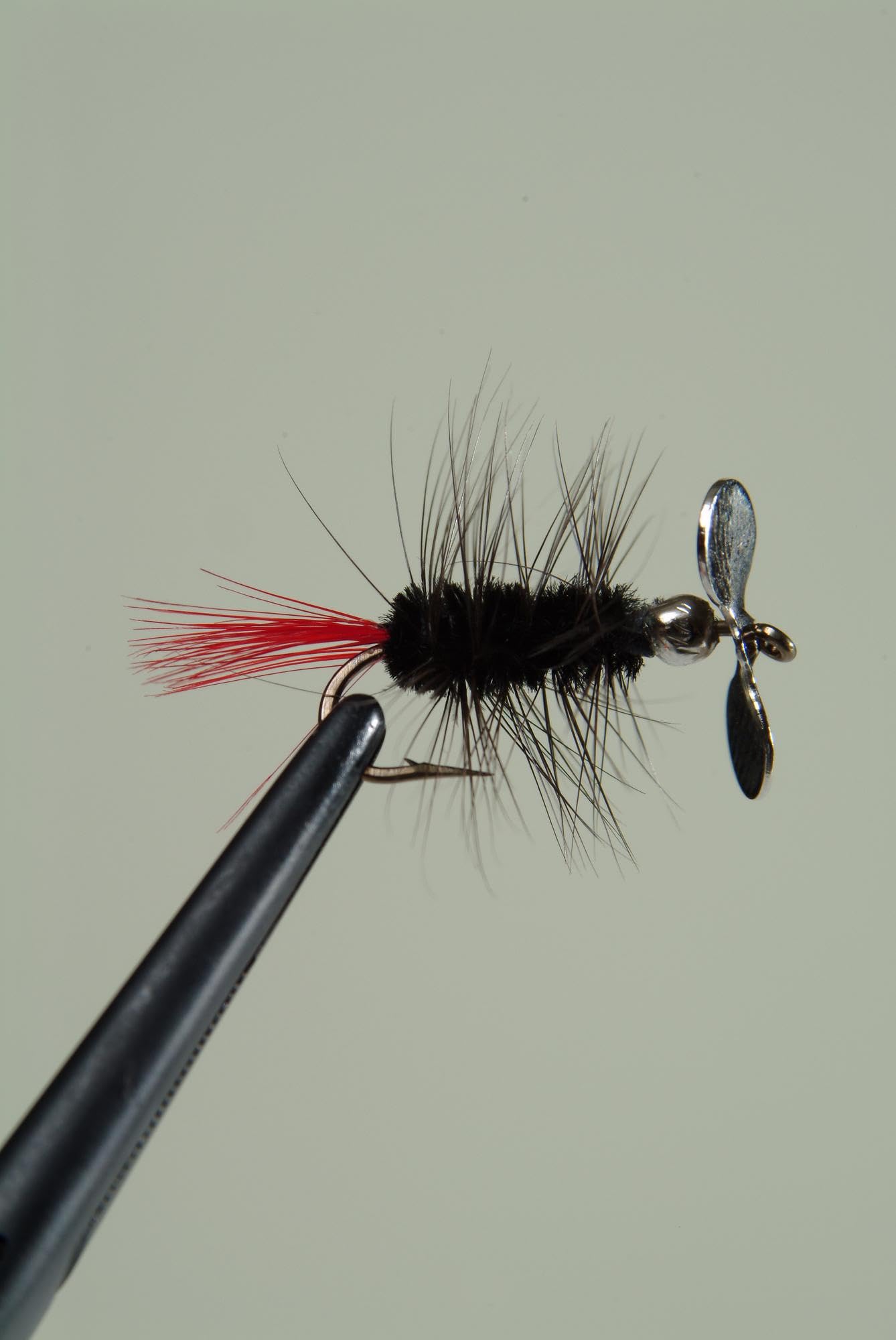 Pistol Pete Hi-Country Fishing Flies, Size 10, Black Panther