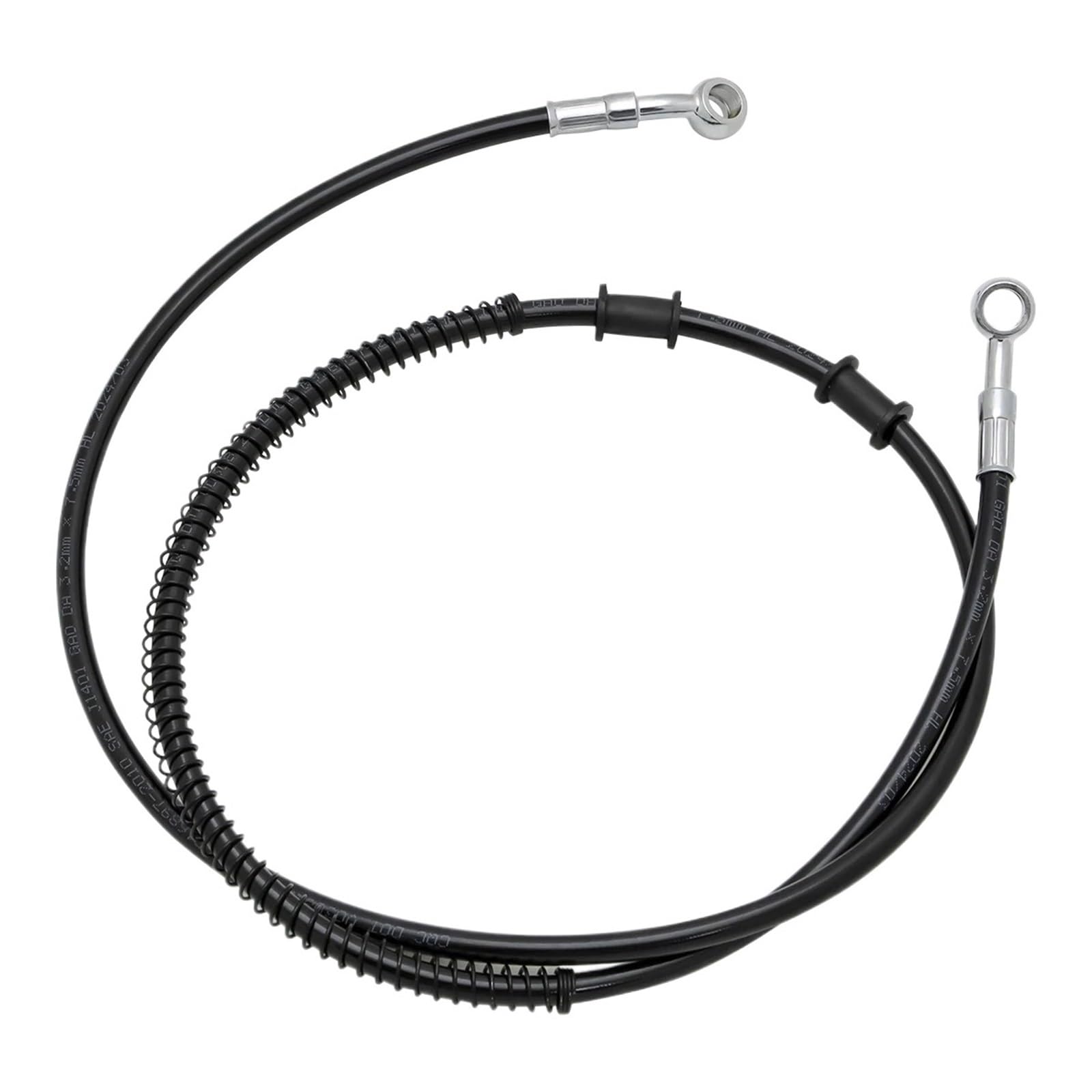 Zestaw naprawczy do linek hamulcowych Do Sportster XL 883 XL1200, rura hydrauliczna, przewód paliwowy, wzmocniony układ hamulcowy motocykla(130cm)