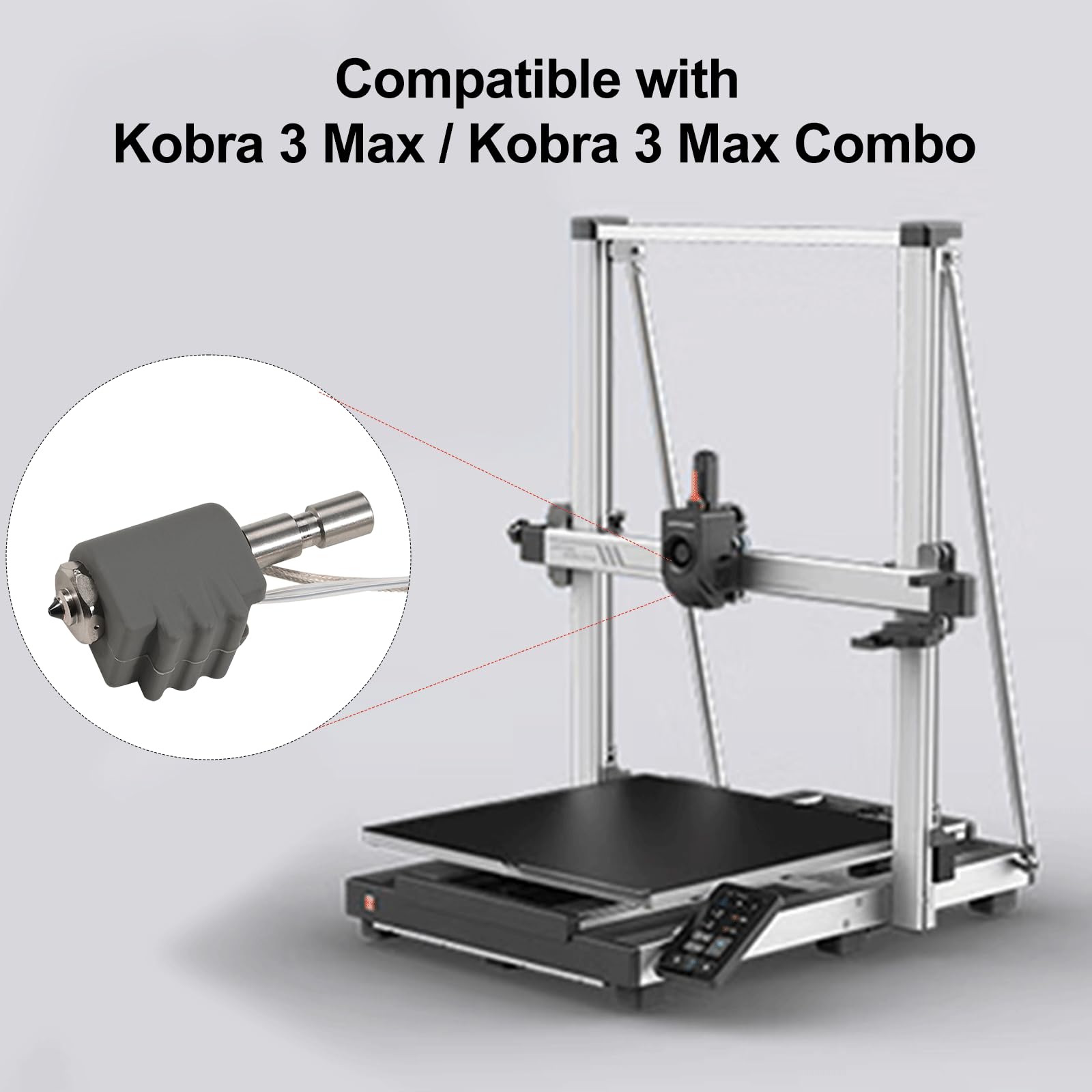 Amazon.co.jp: Kobra 3 Max用ホットエンドキット、組み立てプリント
