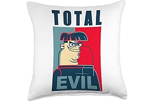 Total Drama Exclusive Total Evil Throw Pillow