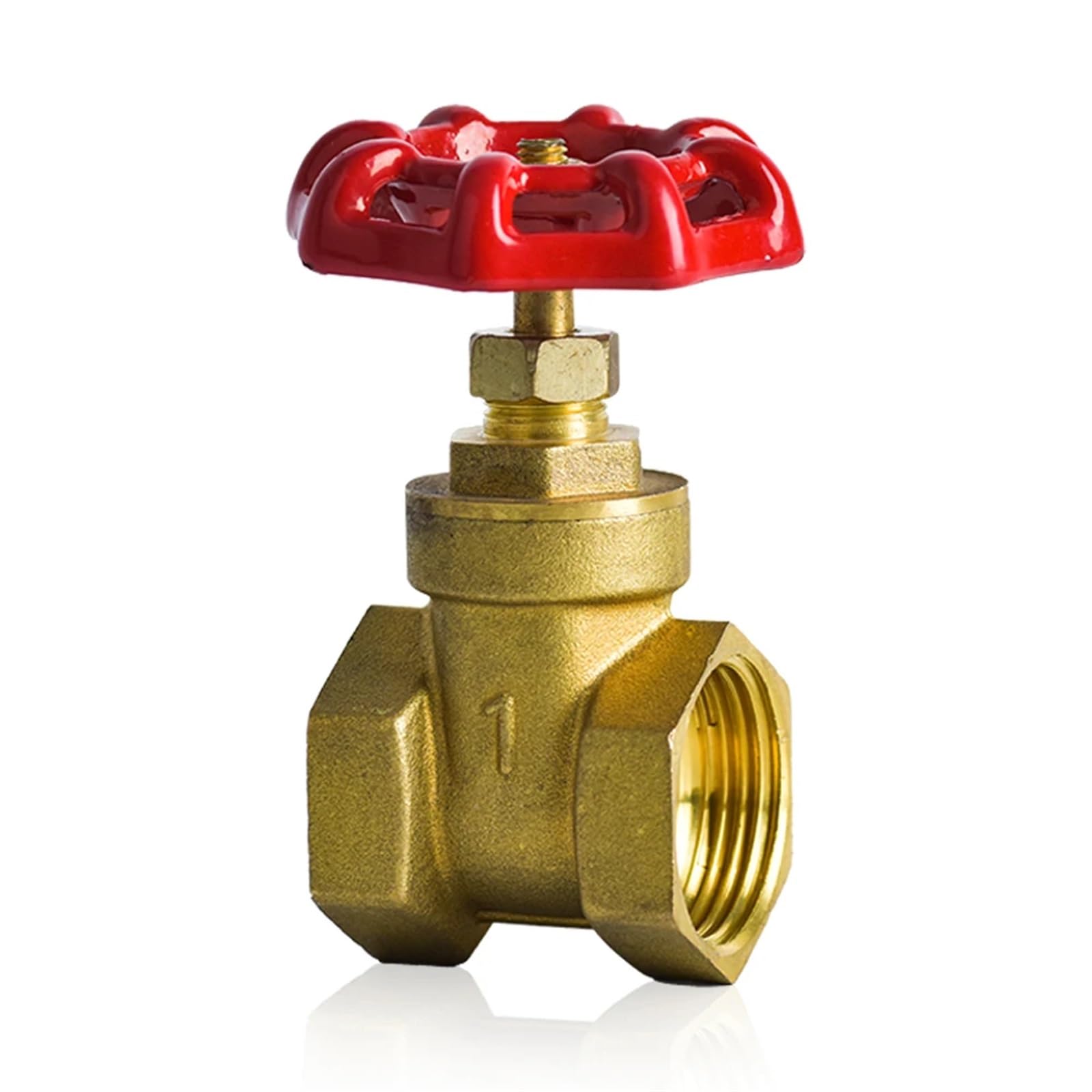 Vanne d'eau rotative en laiton DN25 pour la rénovation des circuits de chauffage centraux