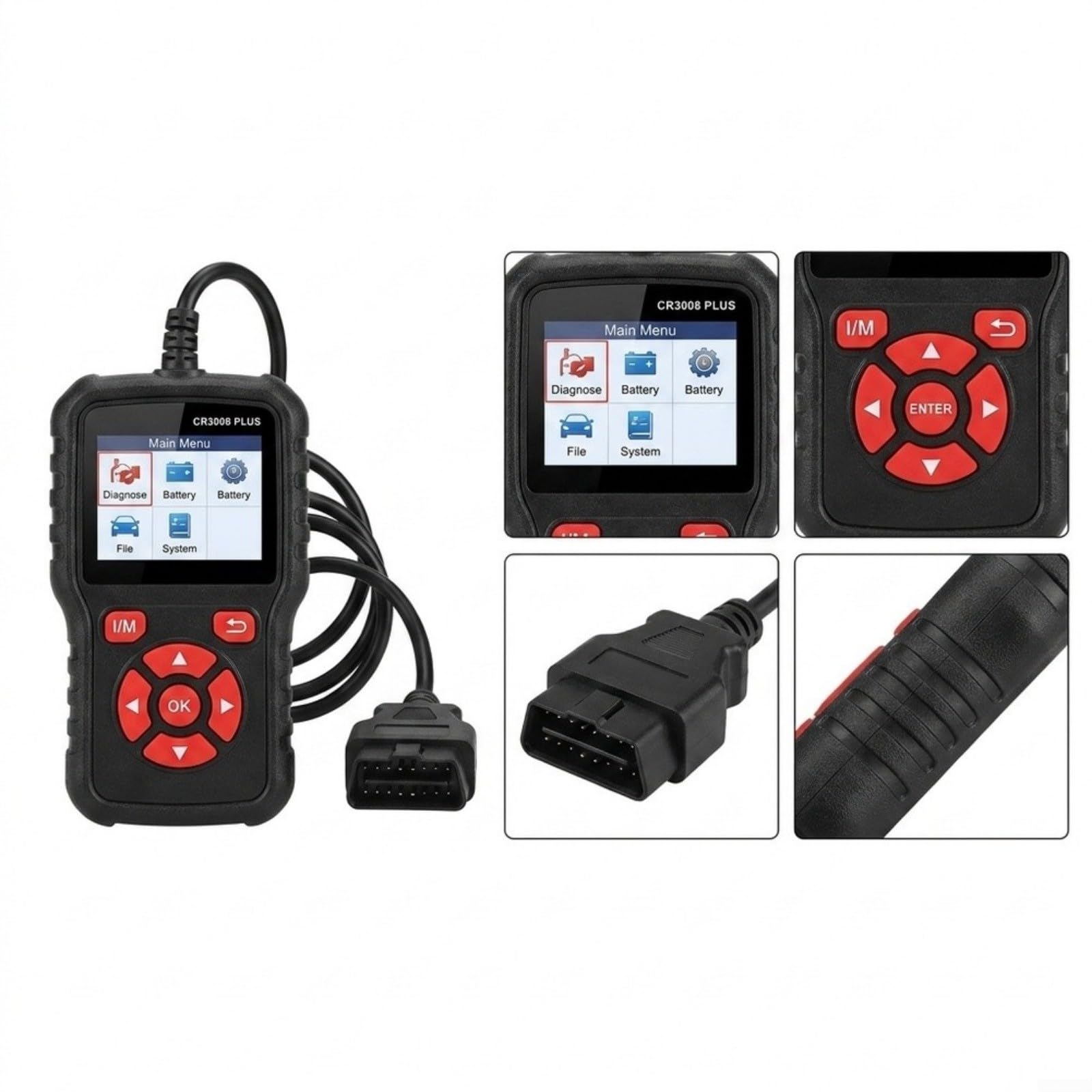 Para OBD2 dispositivo de diagnóstico para mecánicos de coche, borrado de