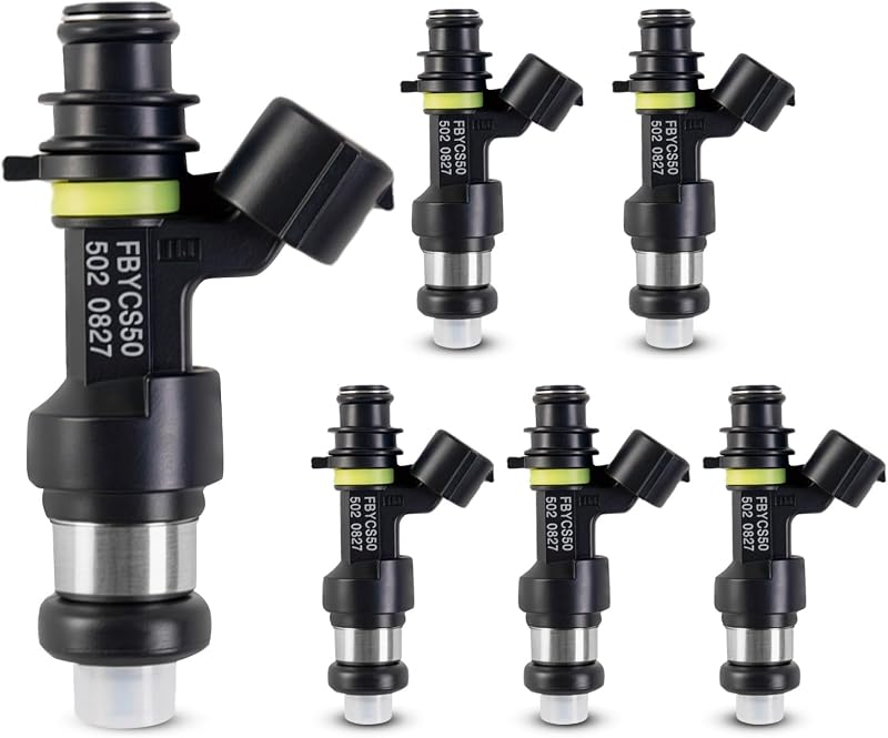Injetores de combustível Autotiming 15710-66J00 para Suzuki Grand Vitara 2.7L V6 2006-2008 – Conjunto com 6 unidades