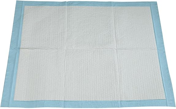 Premium Protection Chucks Disposable Underpads, Super Absorbent Protective Bed Pads for Seniors, Pkg of 50, by Easy Comforts