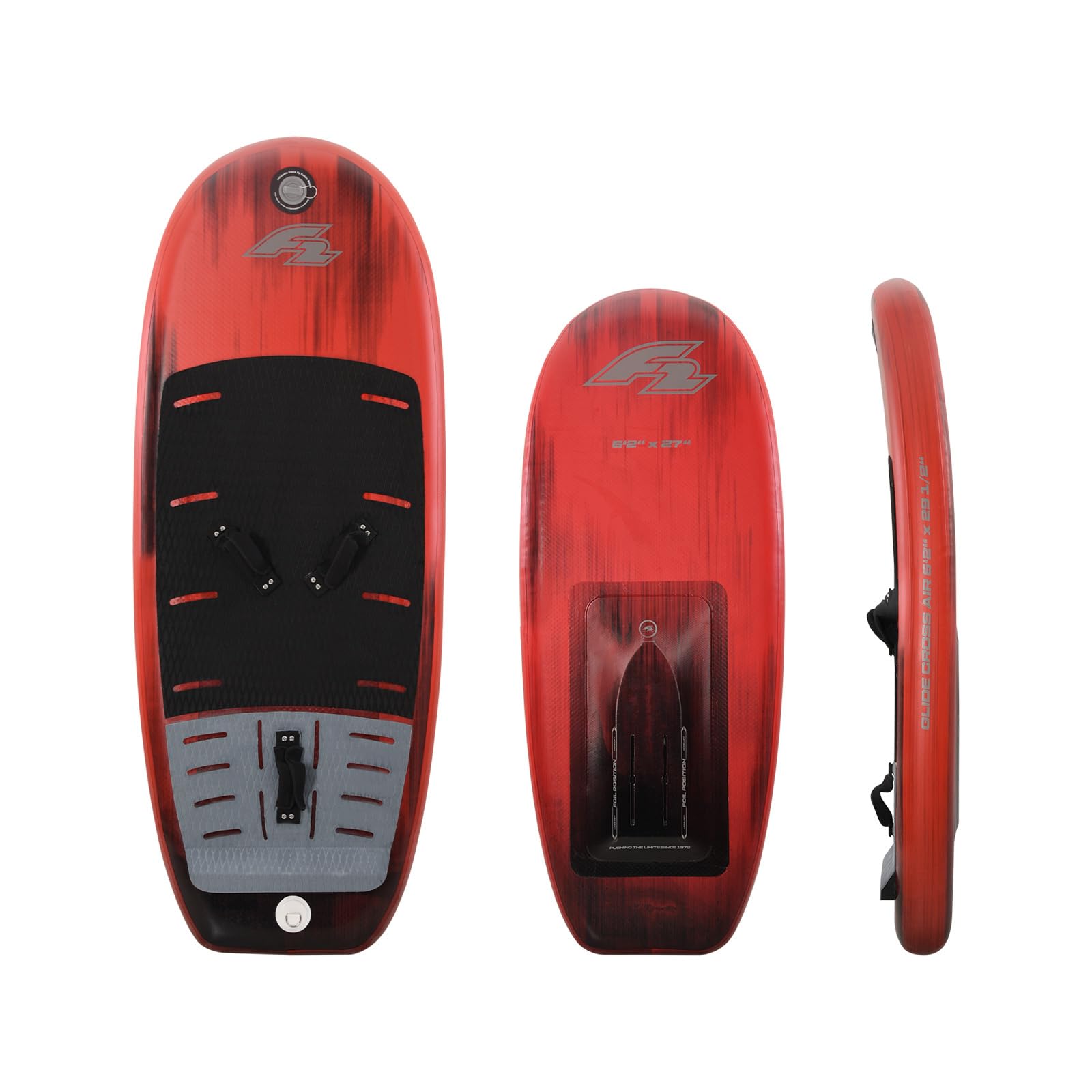 F2 Set Glide Cross Air 140L + LTD Allround Foil 1700 + Glide Allround Wing 6qm