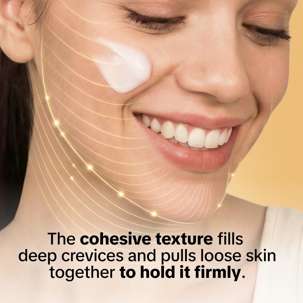 Tofu Collagen Dual-Firming Jelly Cream - 80% Fermented Soy Milk + Bean Essence + Niacinamide - Korean Glass Skin Tightening, Daily Facial Moisturizer (1.69 fl.oz | 50ml)