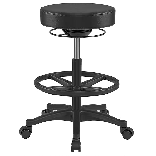 SONGMICS Tabouret de Travail, Siège Haut, Tabouret dynastique Ergonomique, Tabouret