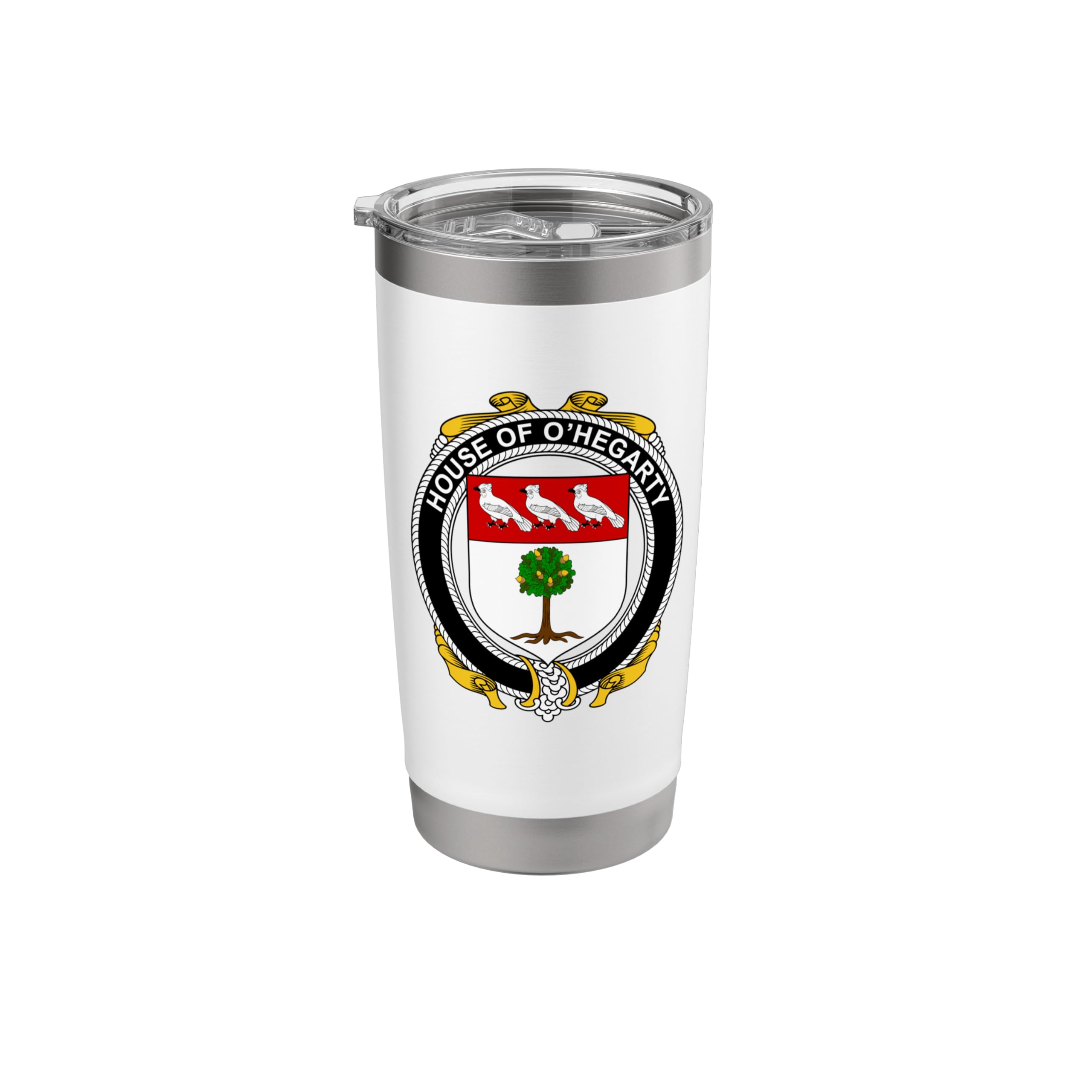 O'Hegarty Coat of Arms - Family Crest Stainless Steel Insulated Tumbler