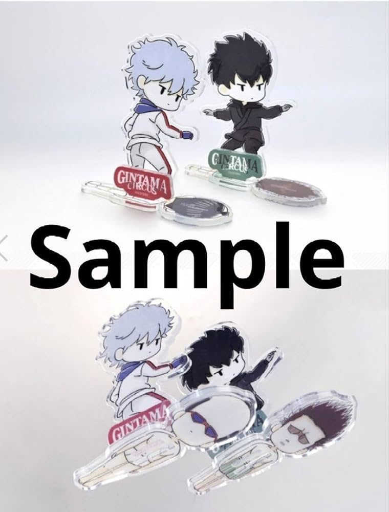 銀魂　坂田銀時　土方十四郎　アクリルスタンド　キーホルダー　缶バッジ　14点 銀魂 沖田総悟 土方十四郎 アクスタ トッシー キーホルダー 缶