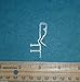 Shade Doctor of Maine 1 3/4 inch Hidden Channel Valance Clips for Horizontal Wood Mini Blinds from (6)