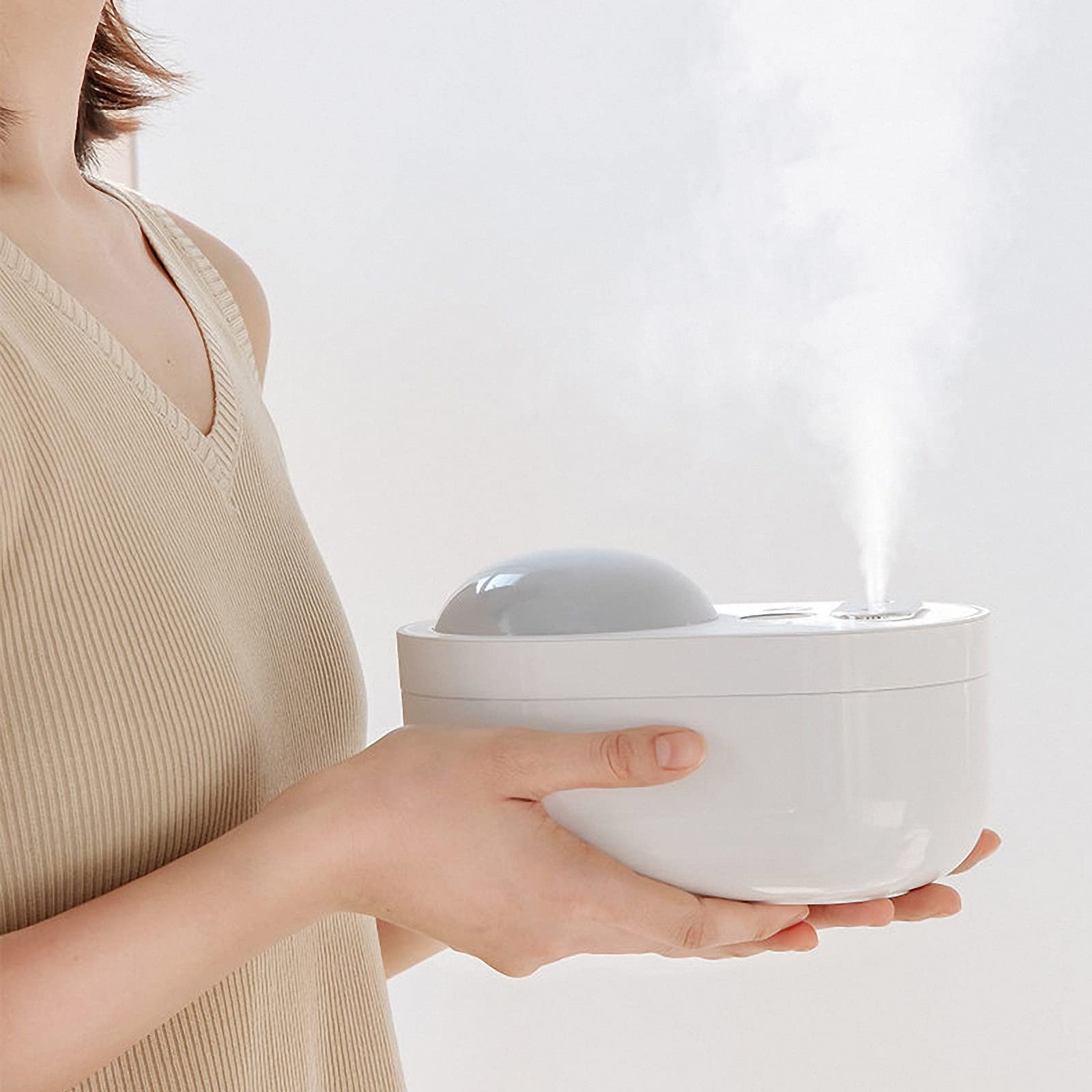 Humidificador de proyector de pulverización Dual, humidificador silencioso de pulverización de Gran tamaño para Oficina de Dormitorio USB, Regalo de Festival para niños