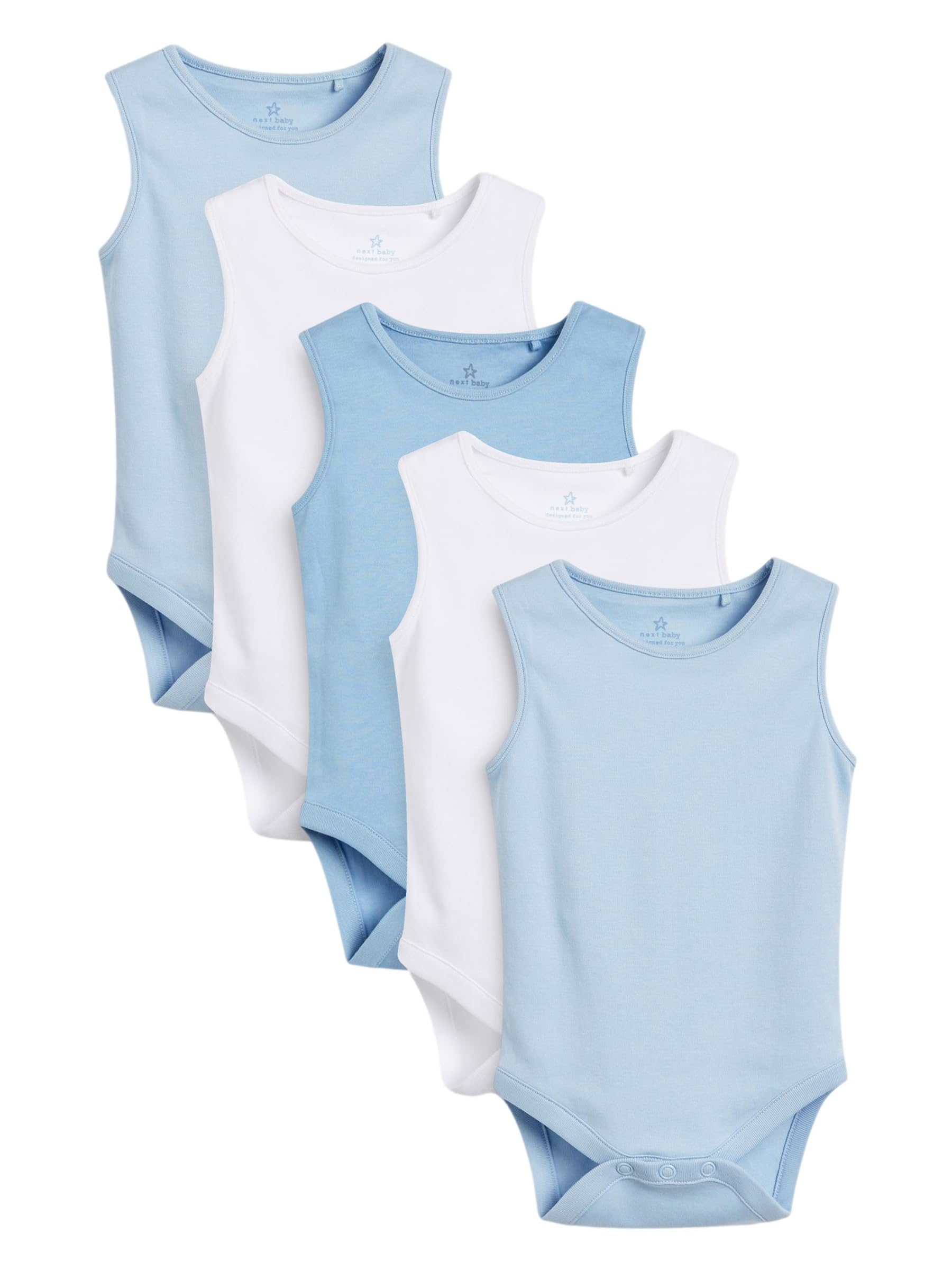 North Sails gilet blue bambino con mini logo sul petto