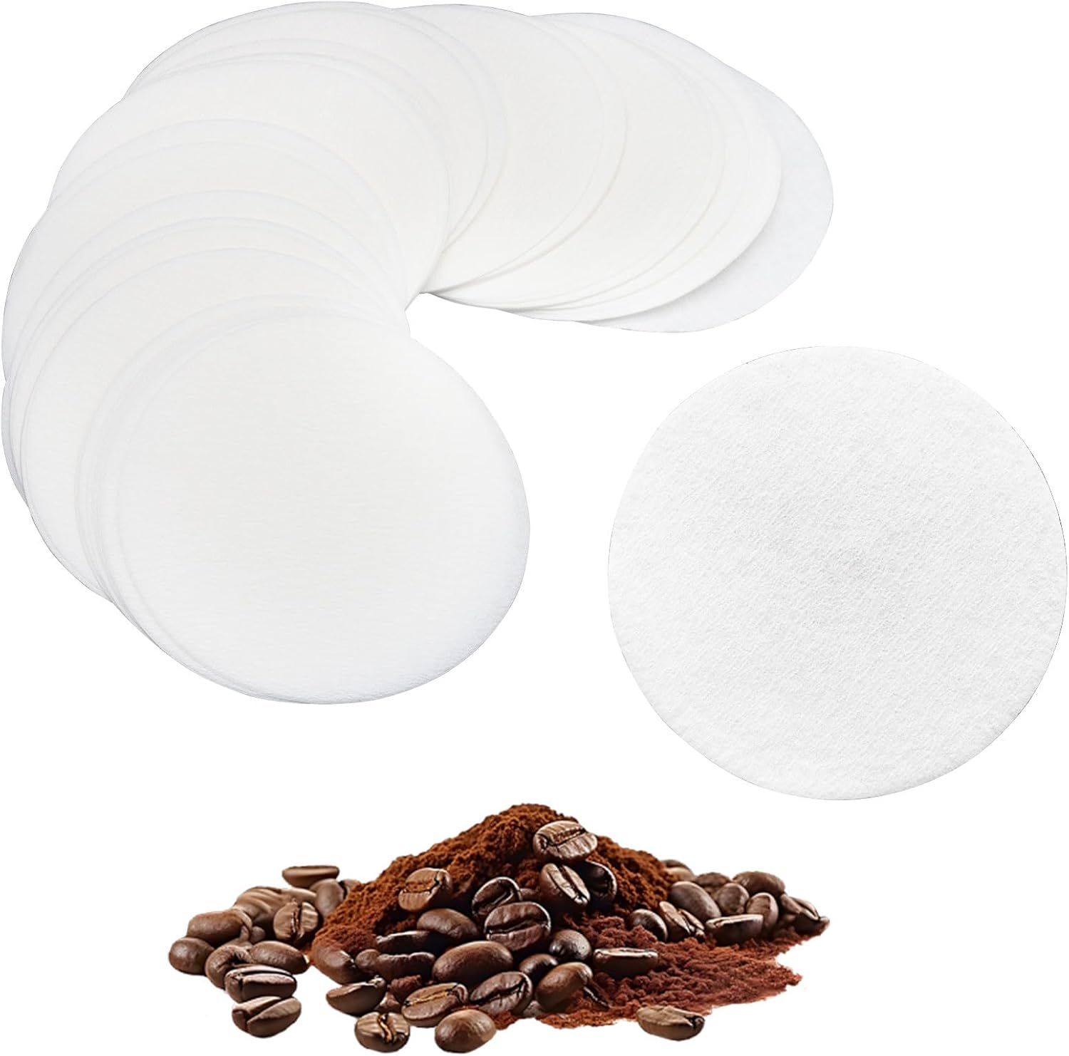 500 Pcs, 2 Inch 51mm Coffee Paper Filters