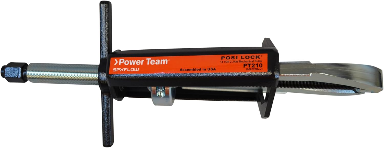 Posi Lock 210 Manual Puller, 2 Jaws, 14 tons Capacity, 9-2/3" Reach, 1" - 15" Spread Range, 20-2/5" Overall Length