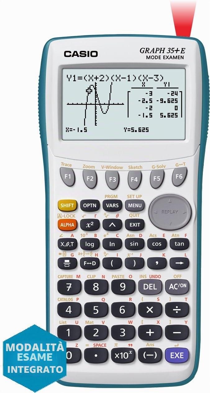Casio Grafico 35+ E Calcolatrice Grafica USB