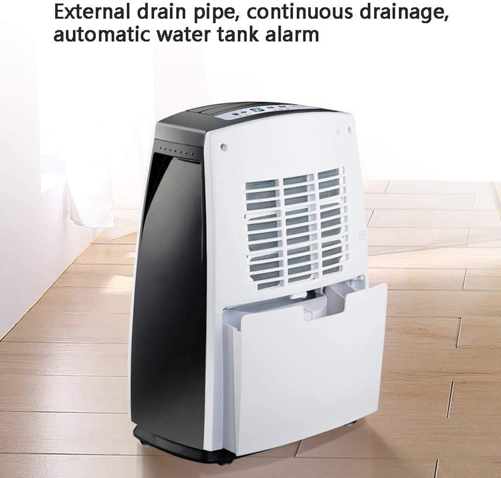 Deumidificatore, Deumidificatore da 6.000 Piedi Quadrati - Compressore di Grande capacità per Spazi Fino A 4.500 Piedi Quadrati, Include umidità Programmabile, Spegniment,