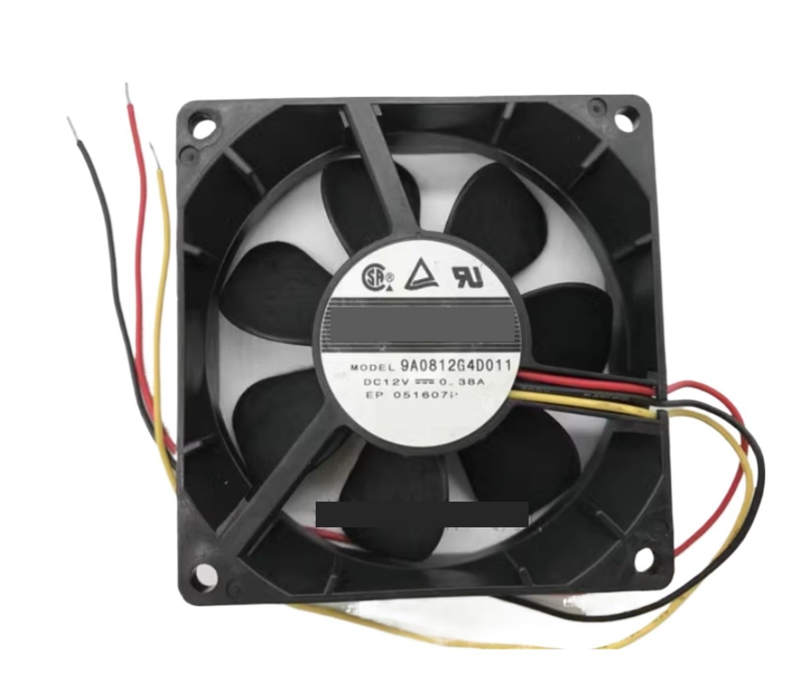 GJEXXPTST 8025 9A0812G4D011 12V 0.38A 8cm 3-Wire Cooling Fan
