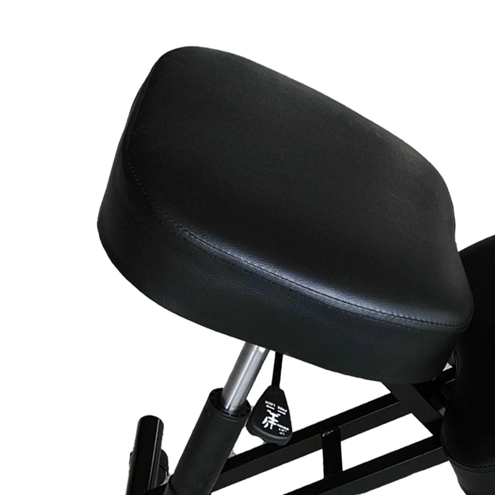 YWBL-WH Sgabello Pieghevole Portatile, Sedia da Campeggio in Acciaio con Altezza Regolabile, Design Ergonomico Leggero per la Pesca all'aperto e l'escursionismo