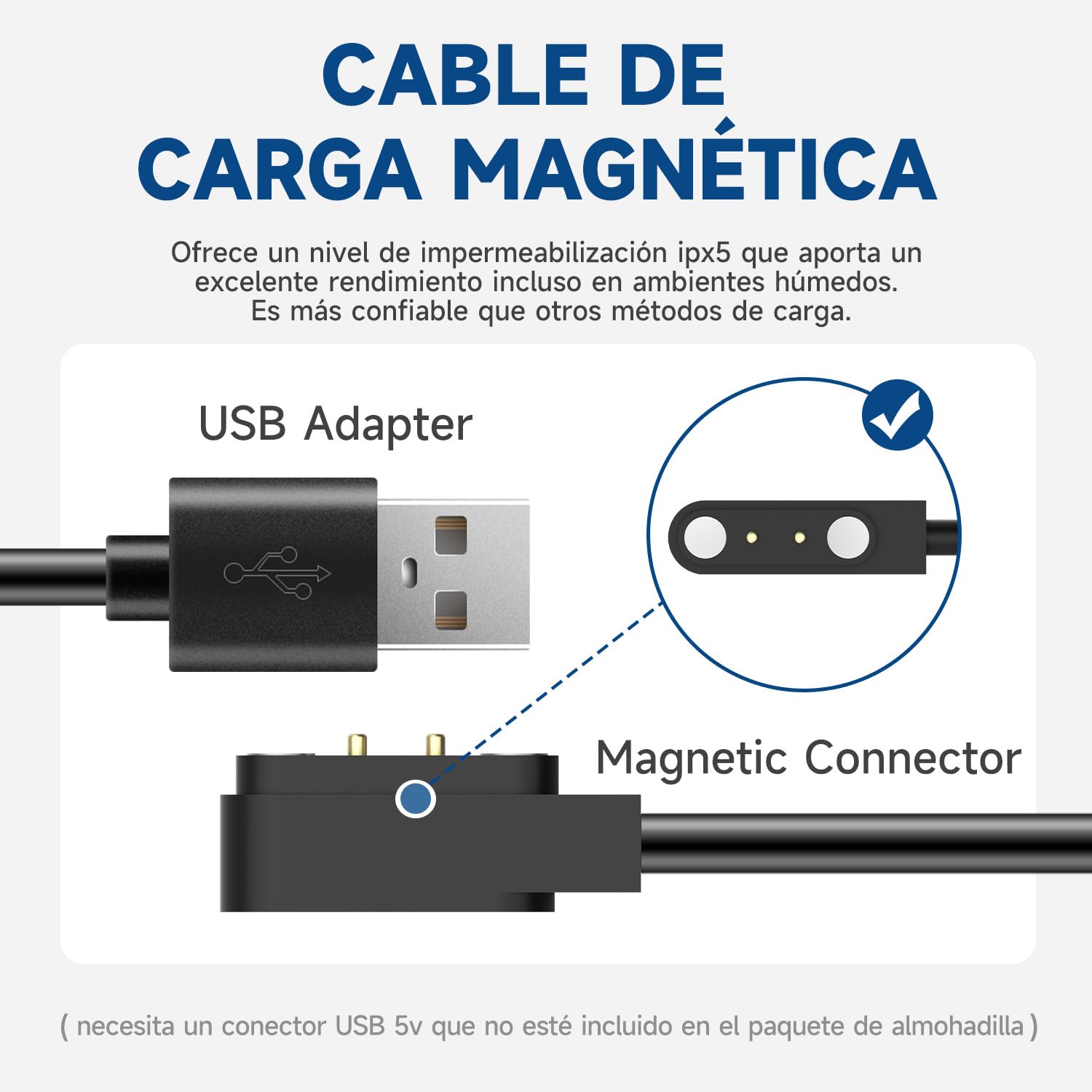 AIKE Dispensador de Jabón Automático 500 ml, Montaje en Pared o Sobremesa, con Salida de Líquido Ajustable, Dispensador de Jabón Recargable por USB Negro