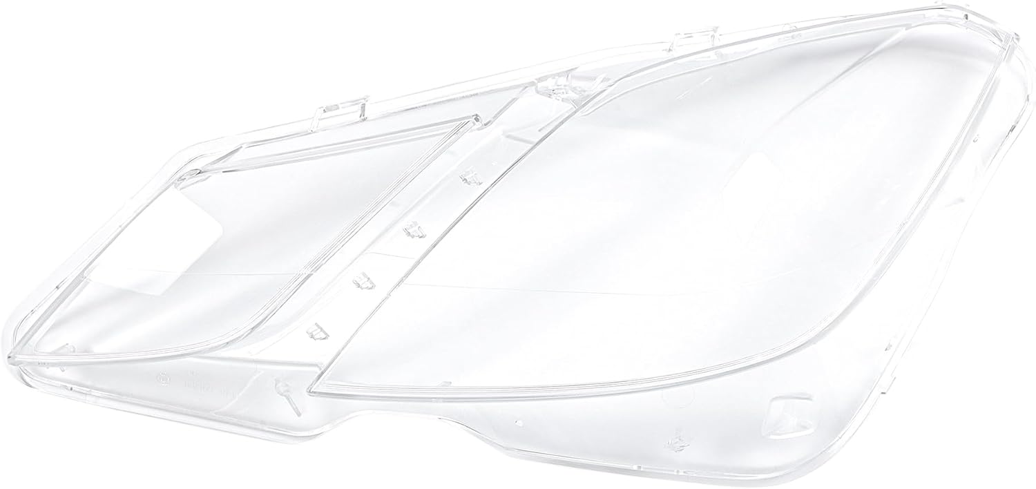 Headlight Lens Cover Headlight Headlamp Lense Clear Lens Cover No.2078205361 for Mercedes-Benz E350 2009-2012 Clear Pc 1 Pc Front Left Car