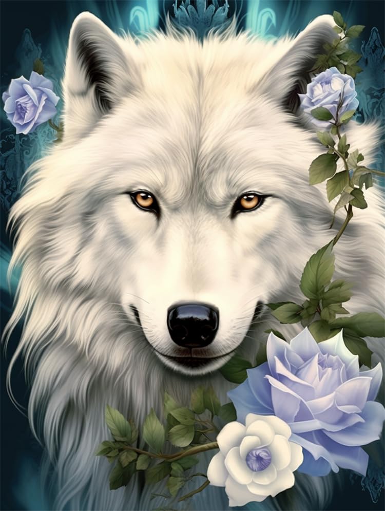 Broderie perles de rocaille loup COKYIS pour une soirée détente DIY