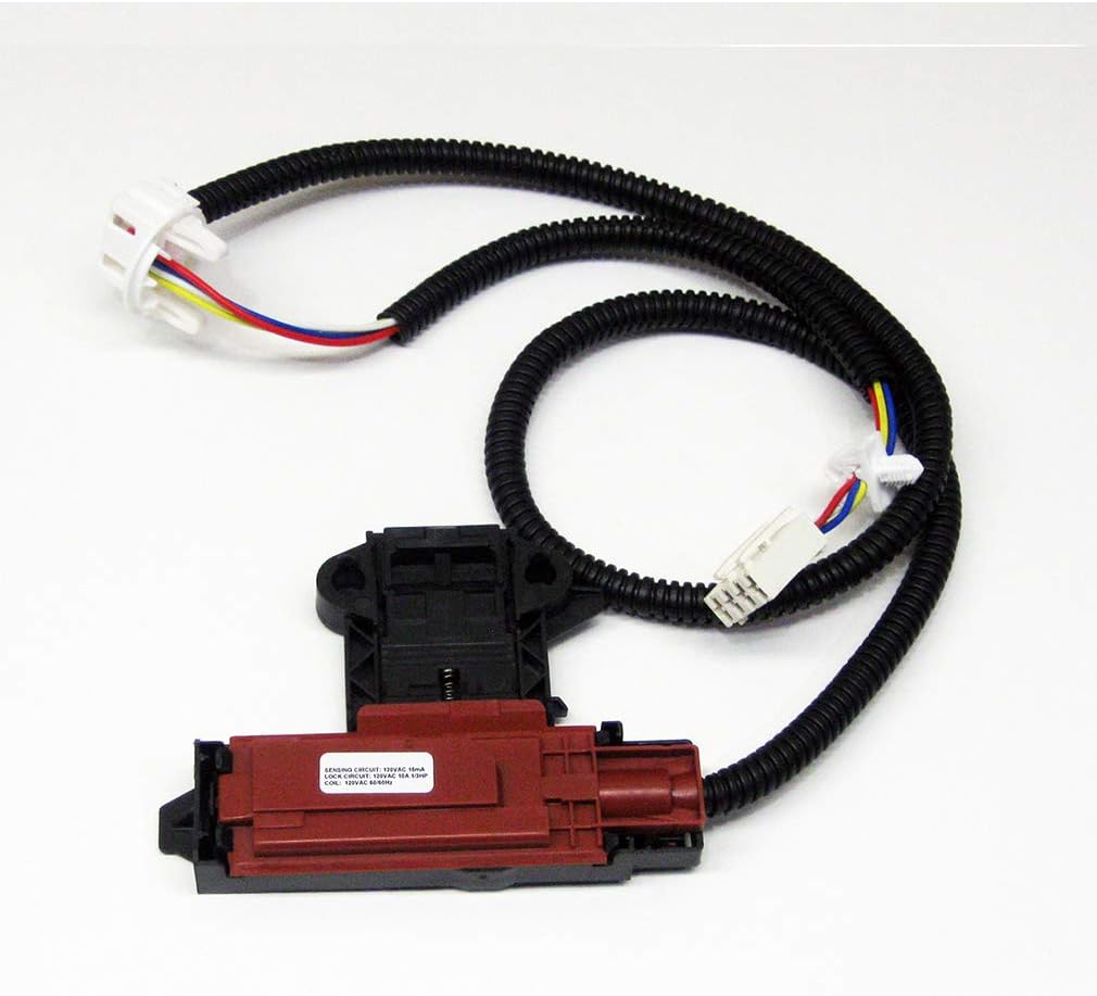 W10404050 Lid Lock Latch Switch Compatible with Whirlpool Washing Machine W10238287 AP5263307 PS3497627