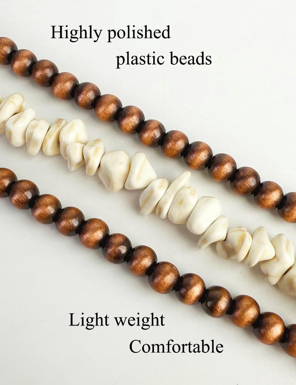 TOPACC Western Jewelry Set for Women Navajo Pearl Necklace Turquoise Cowgirl Accessories for Country Concert Outfit