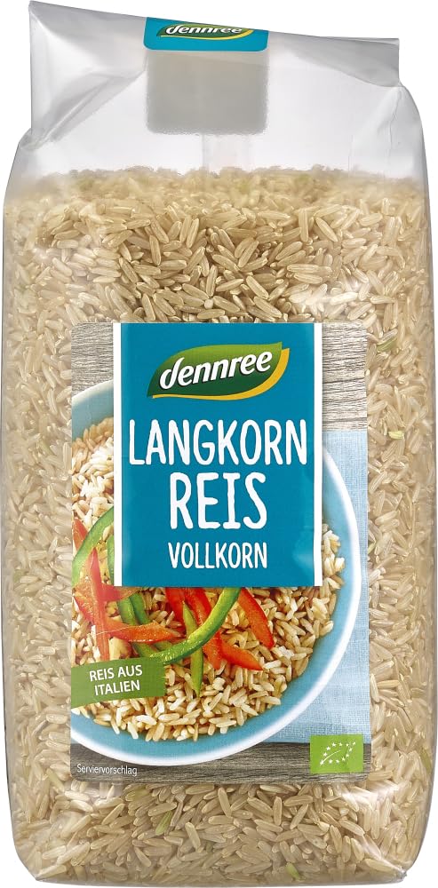 Langkornreis Vollkorn 18 x 1 kg