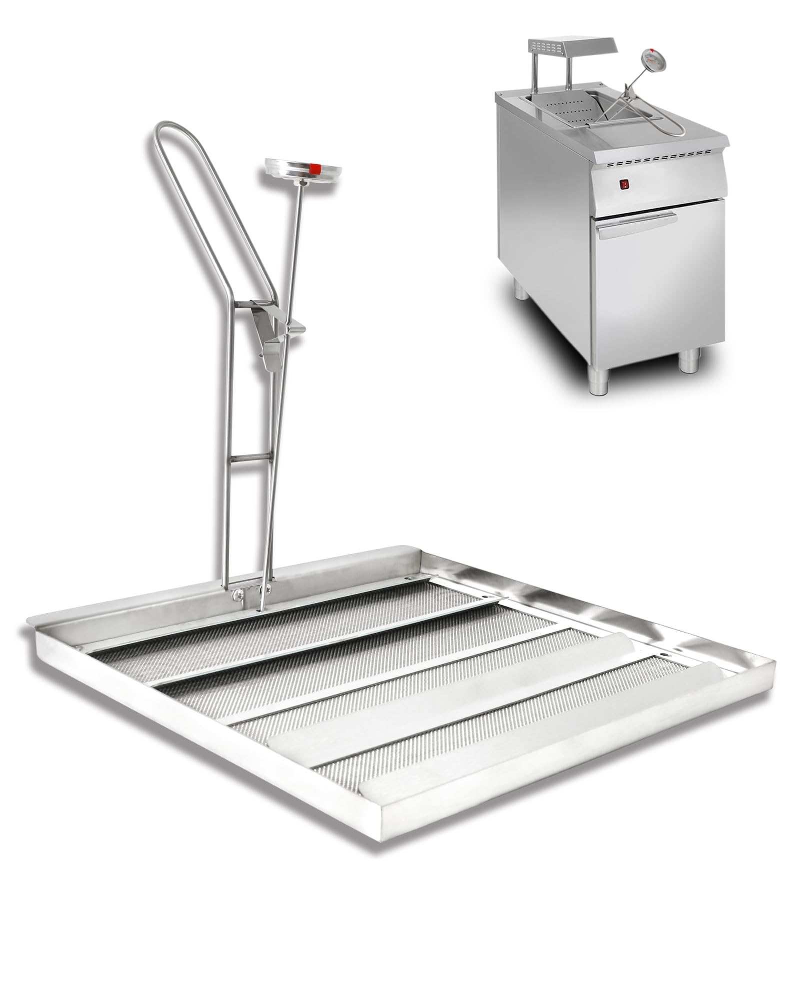 Filtre pour friteuse commerciale AF45 en acier inoxydable 304 durable
