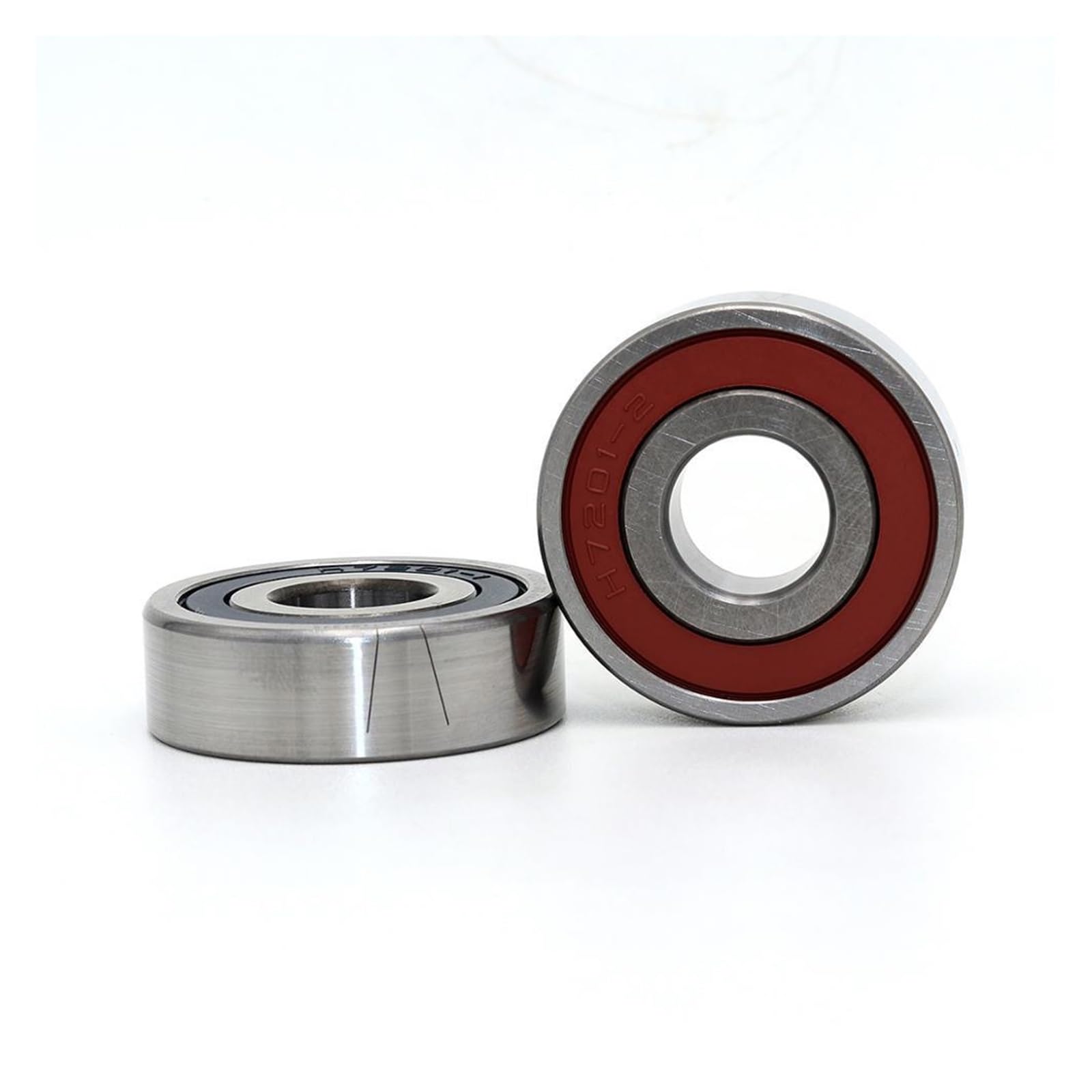 CJKXPZMH 1Pair H7201C 2RZ 12X32X10 7201C Sealed Angular Contact Bearings Spindle Bearings ABEC-7