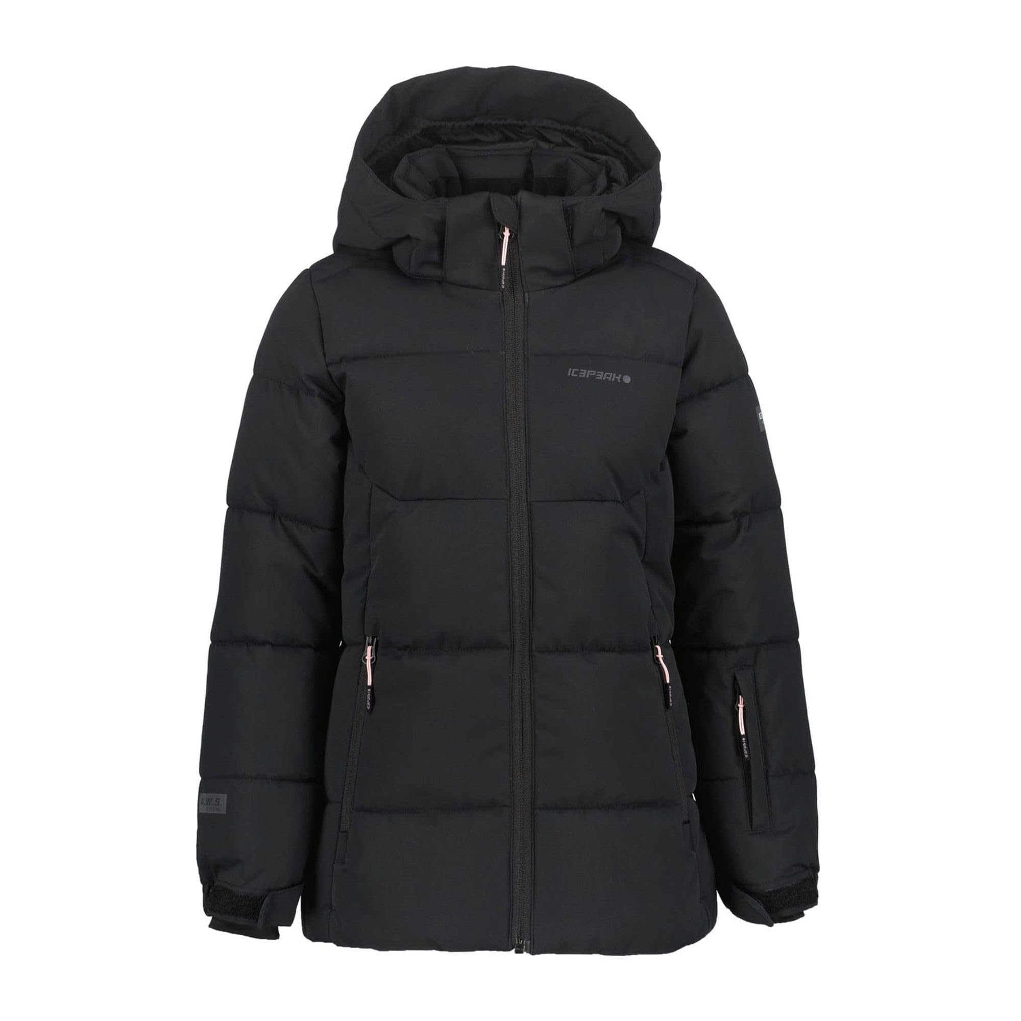 Icepeak Skijacke LORIS JR Kinder Gr. 140 BASIC BLACK