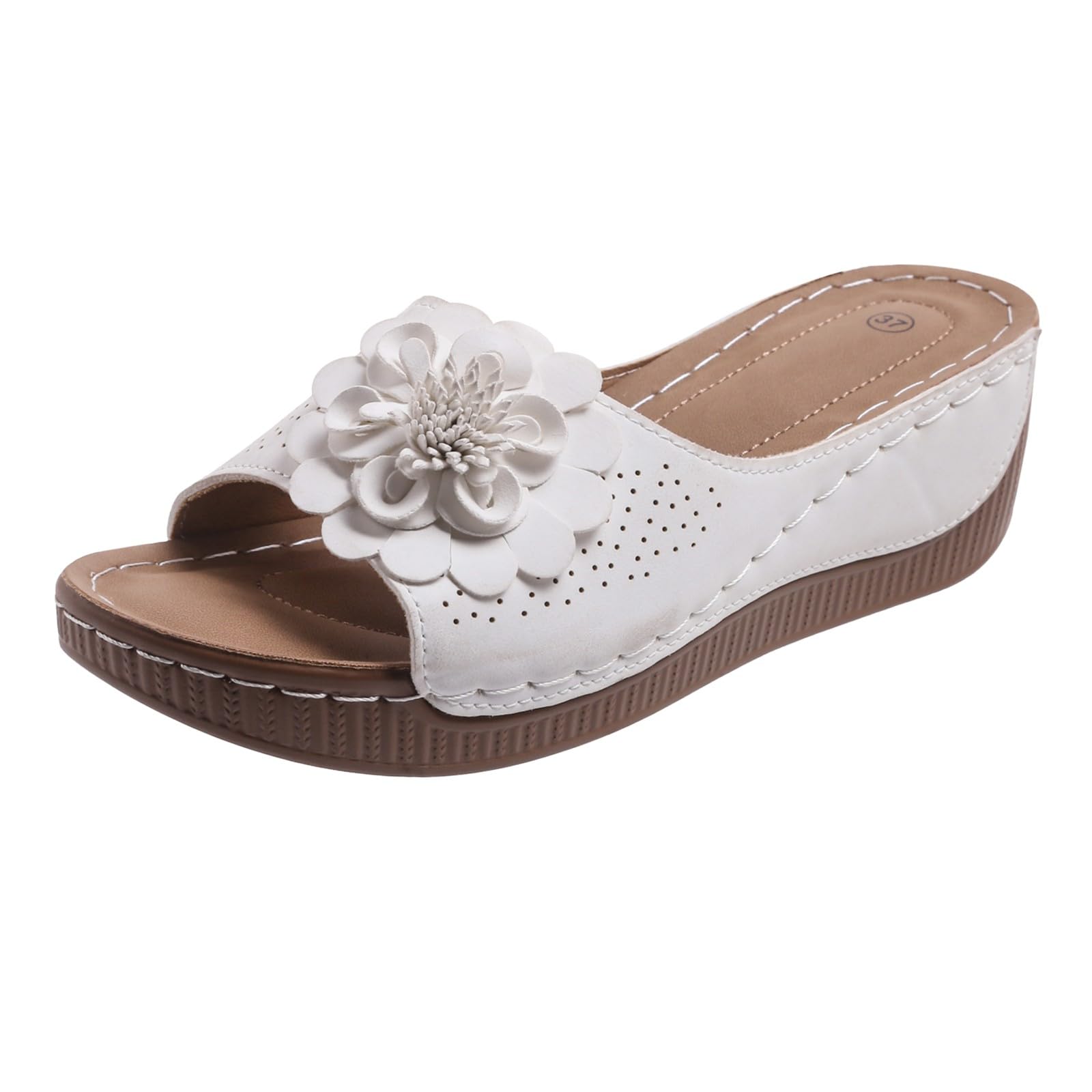 Scarpe Basse Donna Estive Punta Aperta - Ciabatte Platform Mare con