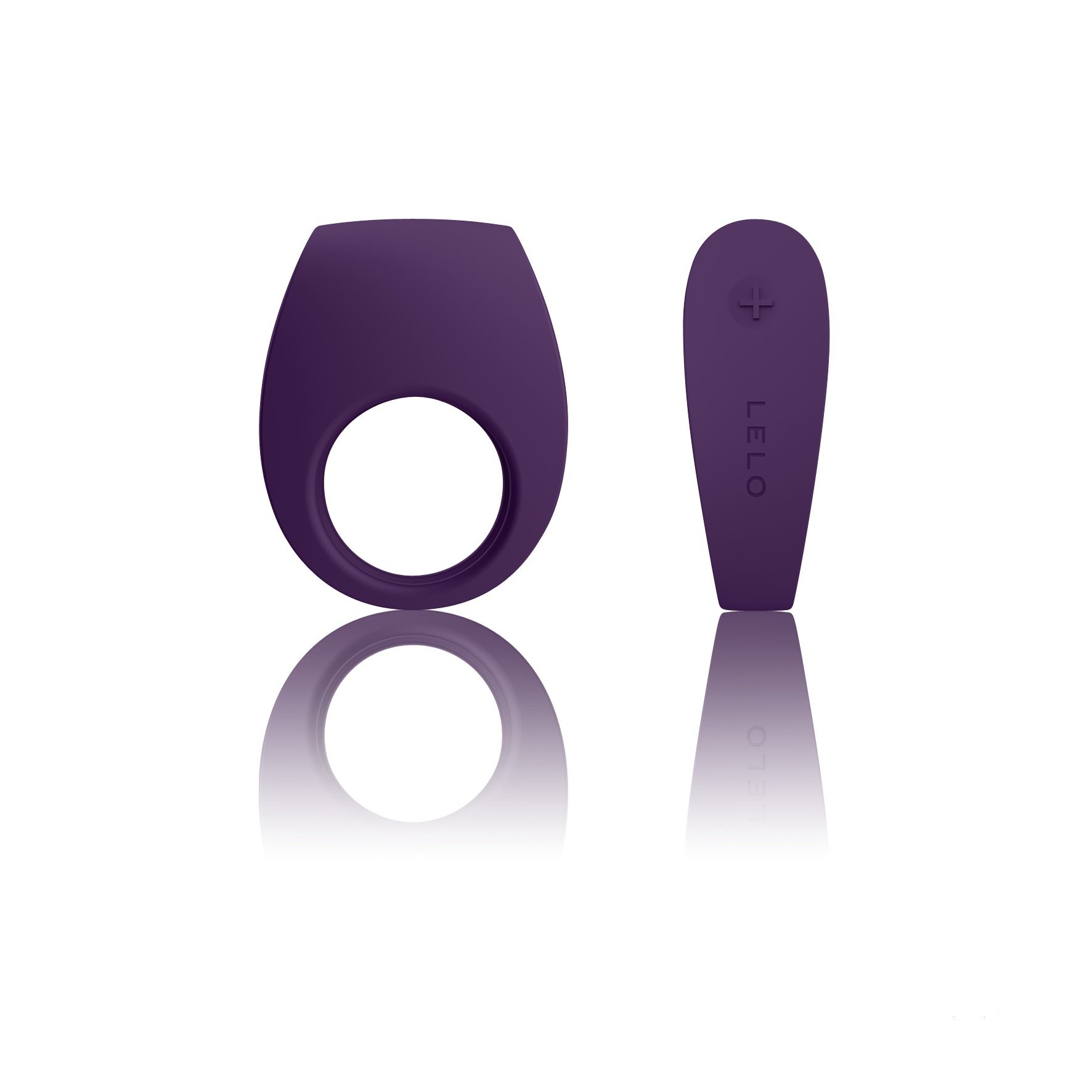 Lelo TOR 2 Anillo Vibrador para el Pene Purple Anillo Ajustable, Recargable y Sumergible, Estimula el Clítoris durante el Coito, Lila