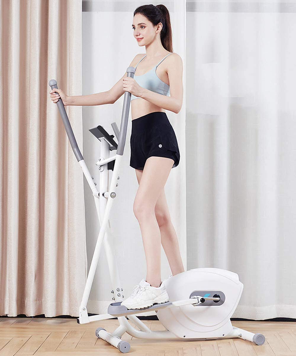 3 en 1 Control magnético Cross Trainer Gimnasio Hogar Portátil Pequeño Equipo Ultra silencioso Máquina de Andador Espacial Máquina elíptica Cinta de Correr Bicicleta estática
