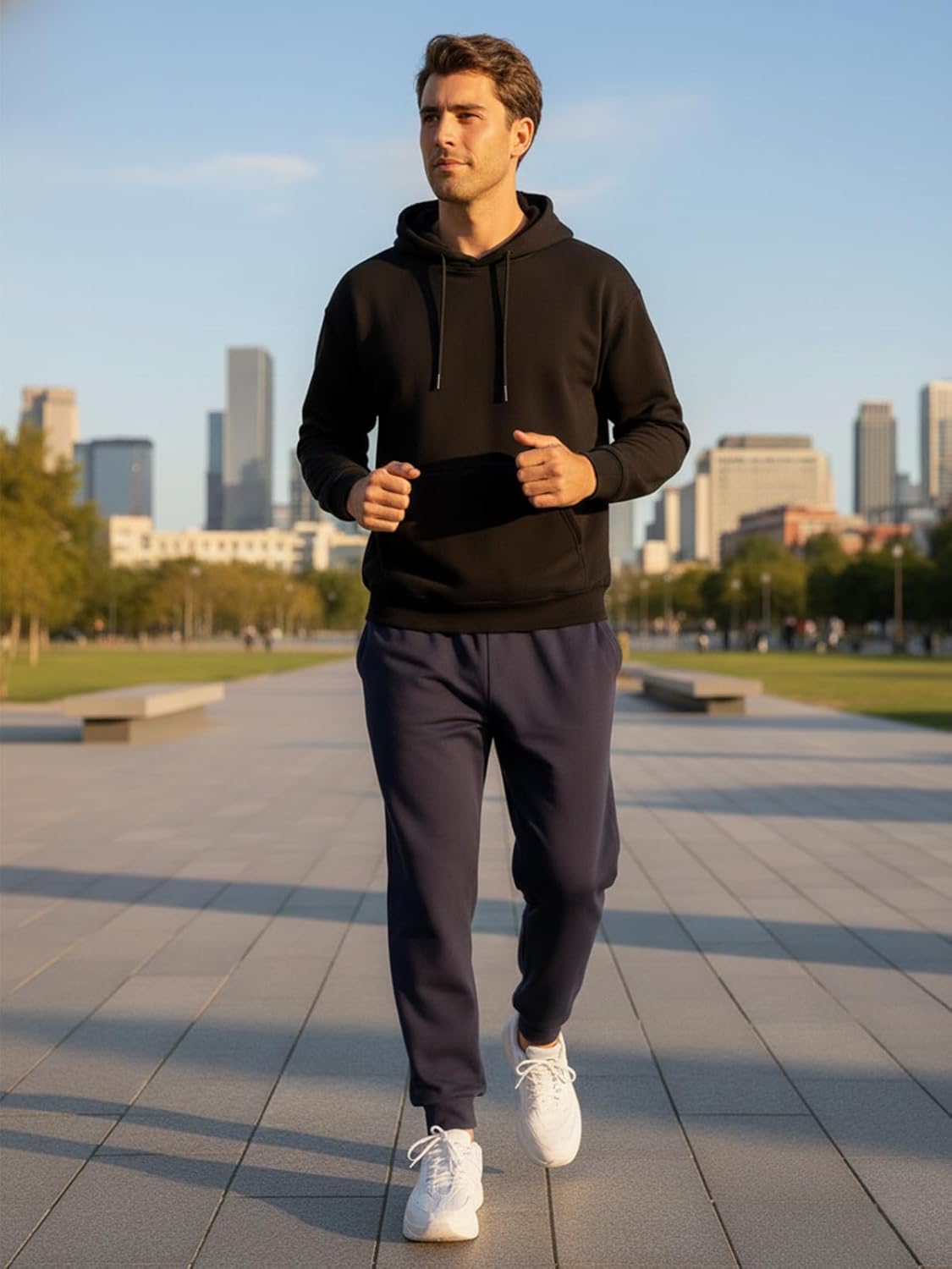 Mens Sweatpants with Pockets Gym Joggers - Athletic Pants for Workout Casual - Image 3