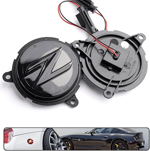 Miniatura 6 de 2 unids Z4 Red LED Luz de marcador lateral trasera para BMW Z4 E85 Roadster 2003-2008, Z4 E86 Coupé 2006 2007 2008 Indicador trasero Luz de señal de