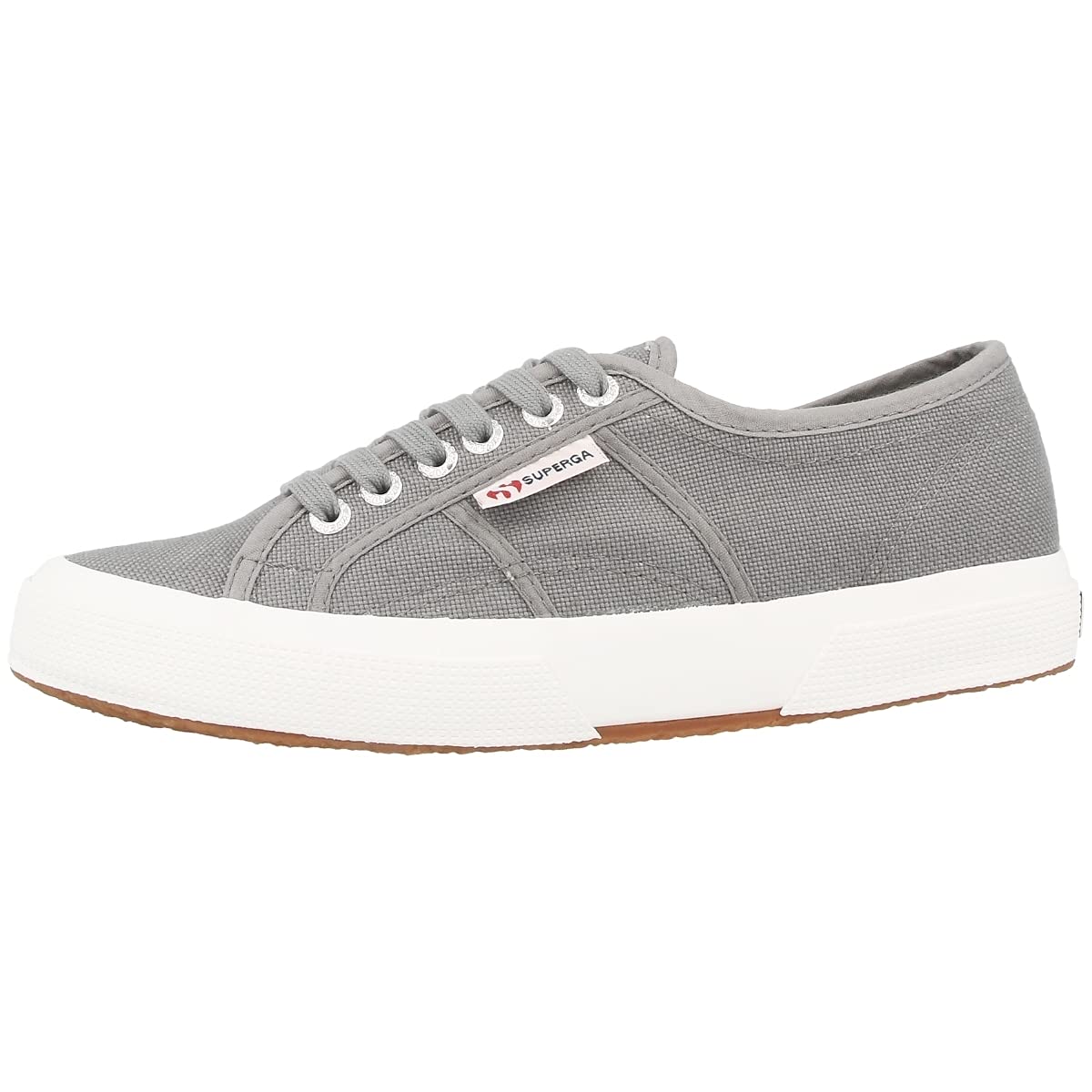 Superga Women's Cotu Classic Canvas Trainers Grey Size 4.5 (37.5)