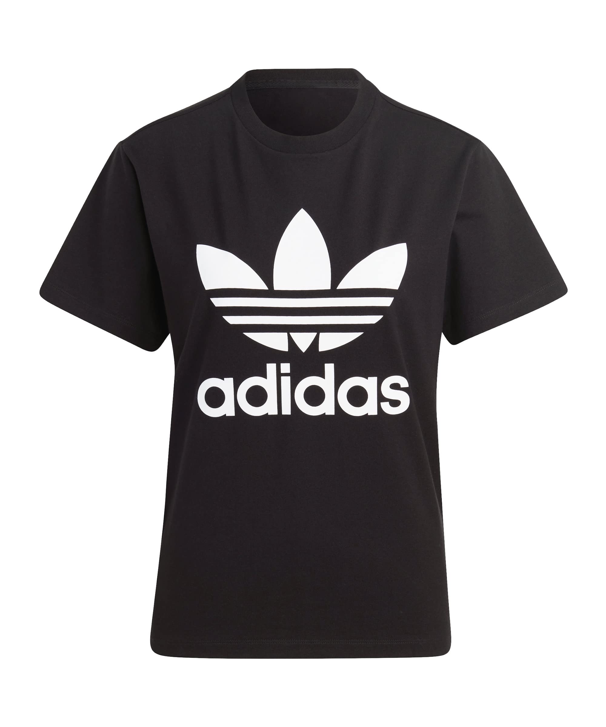 Adidas Women's Black Ib7421 Trefoil Tee T-Shirt M