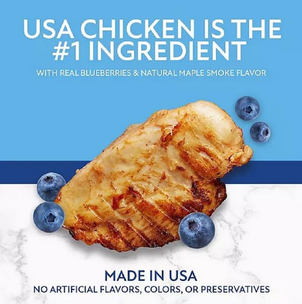 Member Mark Chicken & Waffle Bites Chicken Recipe Dog Treats, 48 oz. Included Free Plastic Spoons