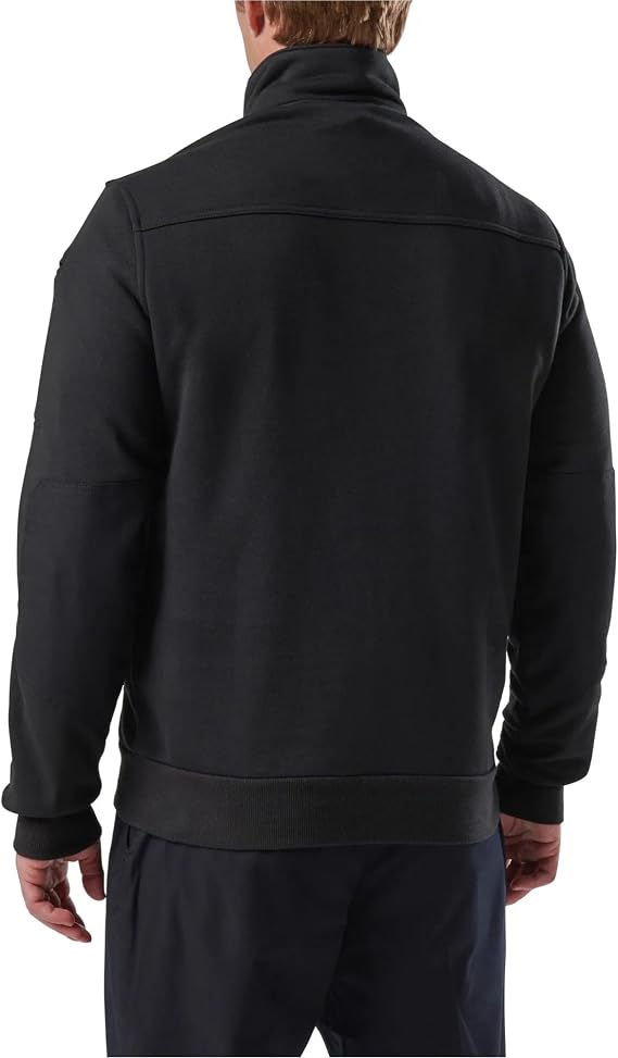5.11 Tactical Men's Job Shirt 1/4 Zip 2.0 Water-Resistant Fleece, 100% Cotton, Style 72534ABR