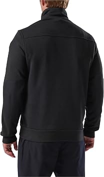 5.11 Tactical Men's Job Shirt 1/4 Zip 2.0 Water-Resistant Fleece, 100% Cotton, Style 72534ABR