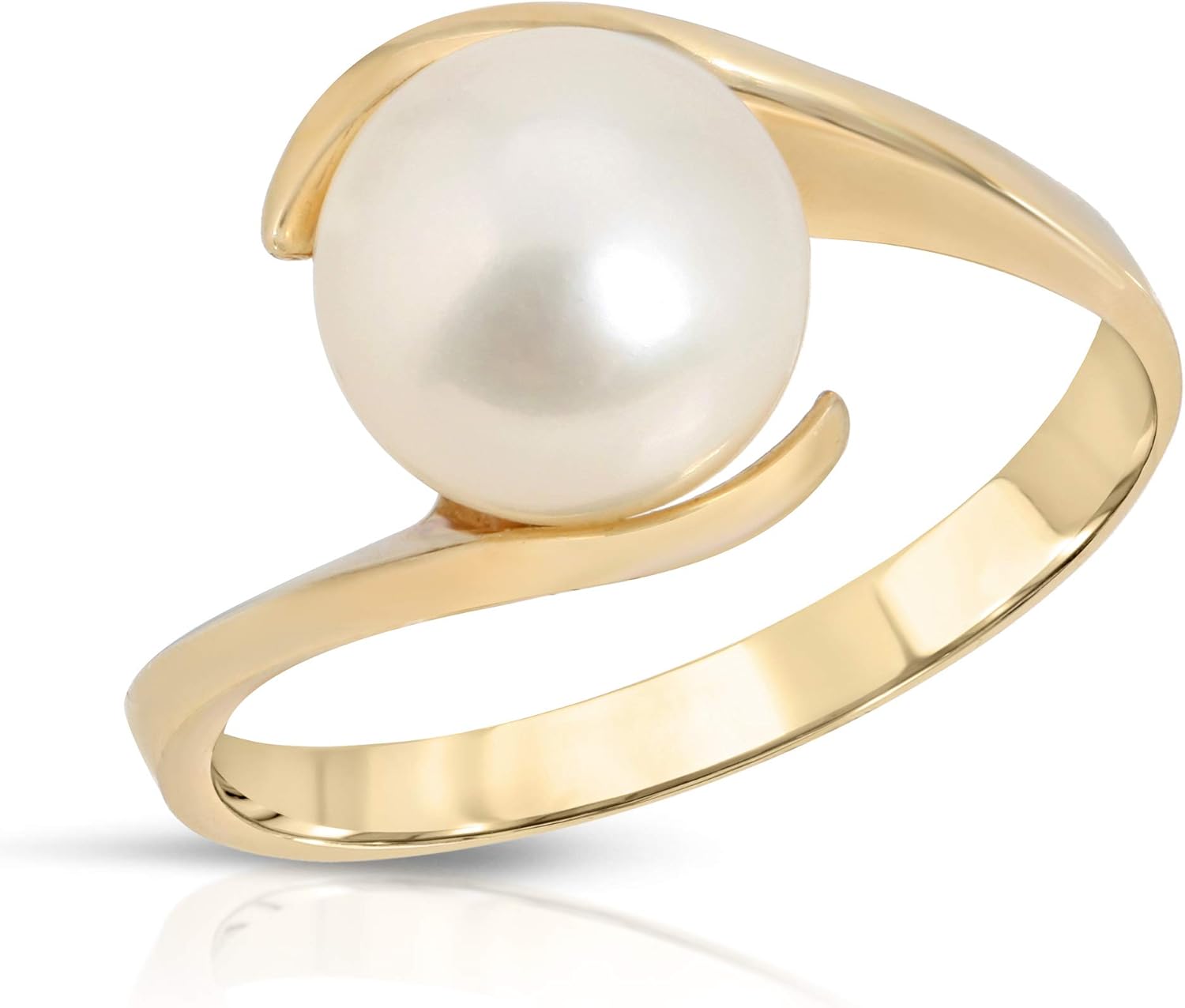 Regalia Cultured Pearl Ring 14K Yellow Gold - Size 7