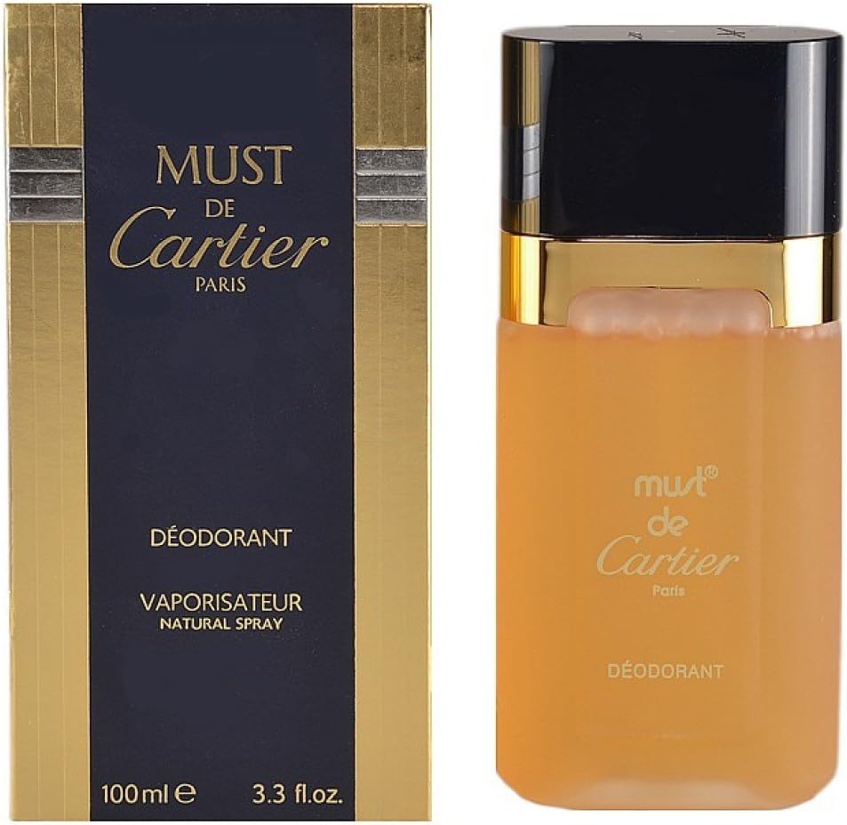 Must De Cartier Deodorant Spray 3.3oz Sealed