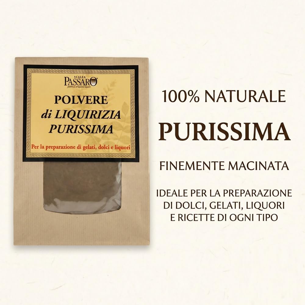 Passaro - Polvere di Liquirizia (500g) | Liquirizia Purissima