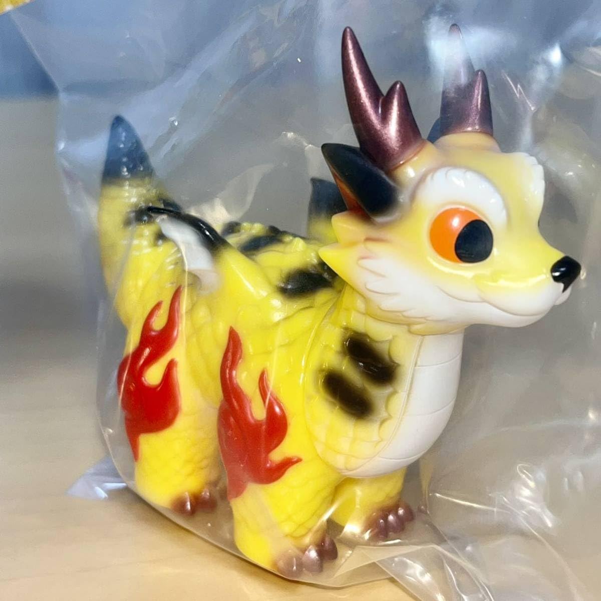 小夏屋 リュドラ 黒龍 ソフビ ネゴラ 匿名配送】リュドラ 黒龍 小夏屋