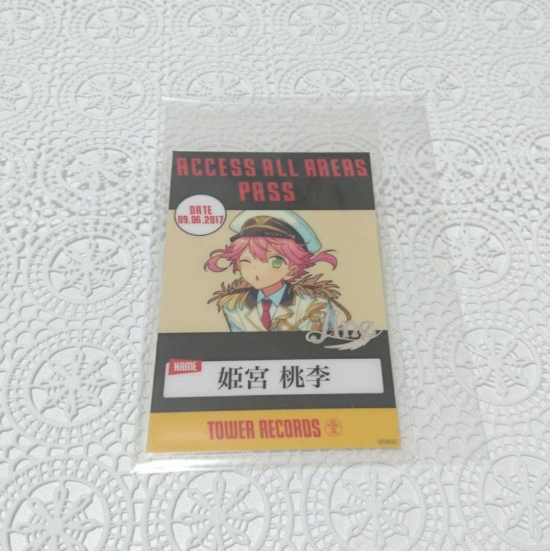 Amazon.co.jp: あんスタ 姫宮桃李 タワレコ 特典 バックステージパス 