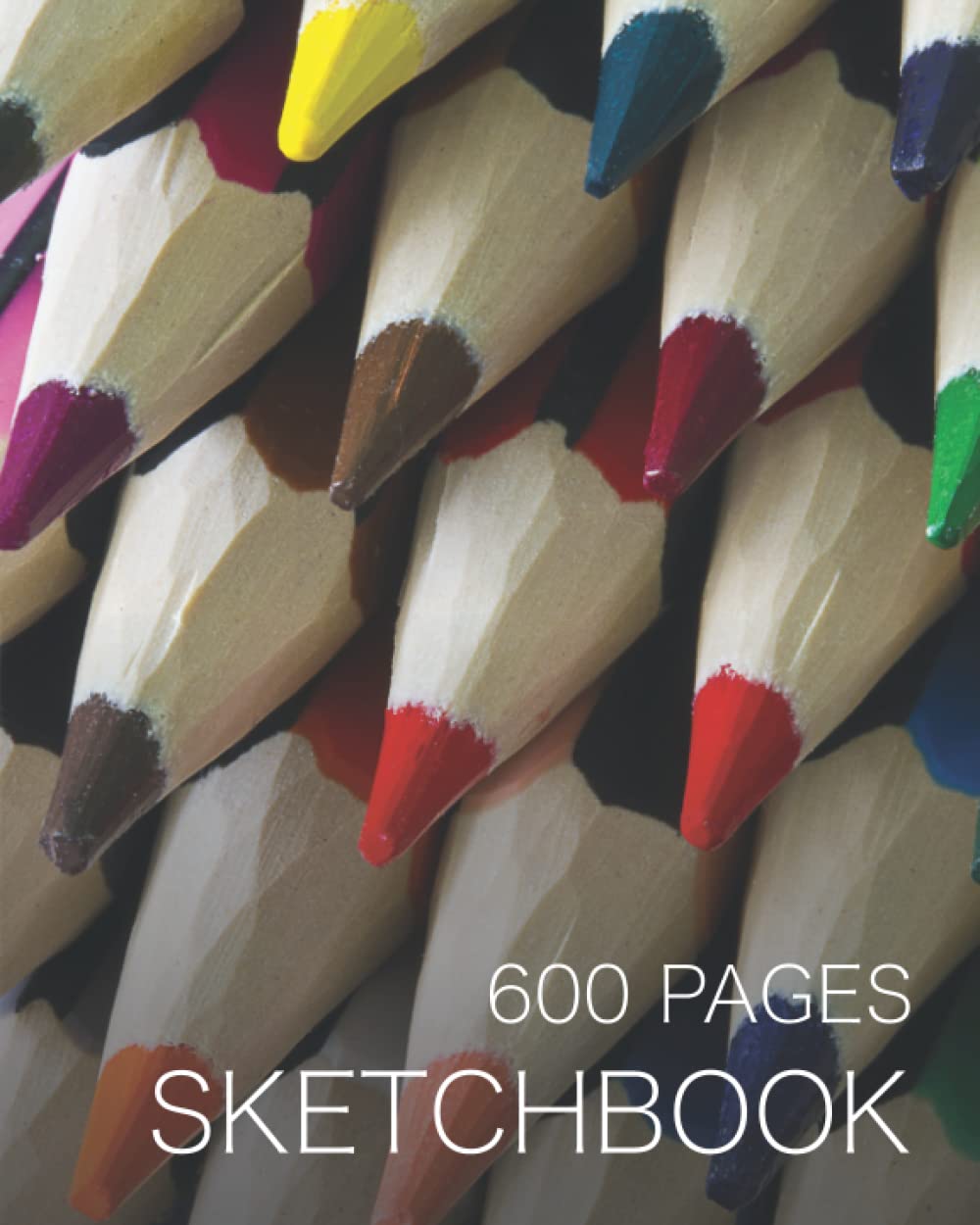 Sketchbook 600 pages format A4 grand cahier de dessin pour artistes