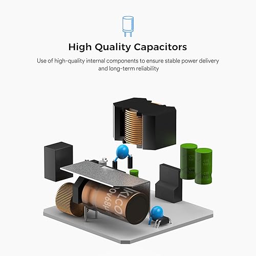 Miniatura 2 de Cargador de altavoz de 15 V compatible con Anker Soundcore Rave Mini Trance A3390 A3390Z11 AK-A3390Z11 AKA3390Z11 A3390H12 Party Cast 80W IPX7 A3393