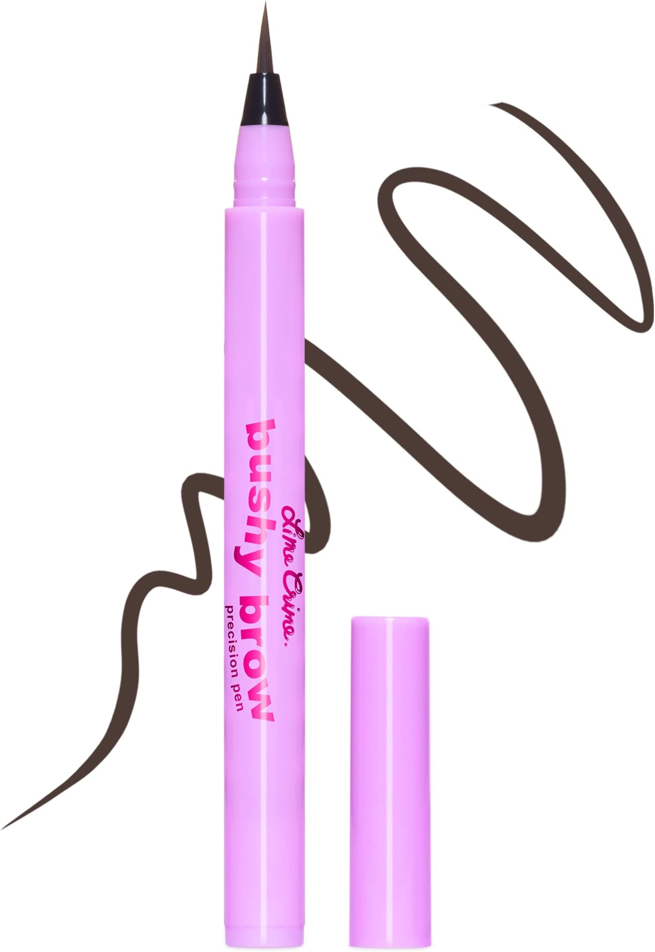 Lime Crime Bushy Brow Pen, Smokey, 0.7 ml