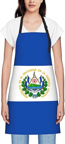 Delantal de cocina lavable impermeable con babero suave con bolsillo para cocina, jardín, restaurante